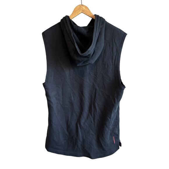 Under Armour Project Rock Sleeveless Hooded Fleece Tank Black S - Picture 7 of 11